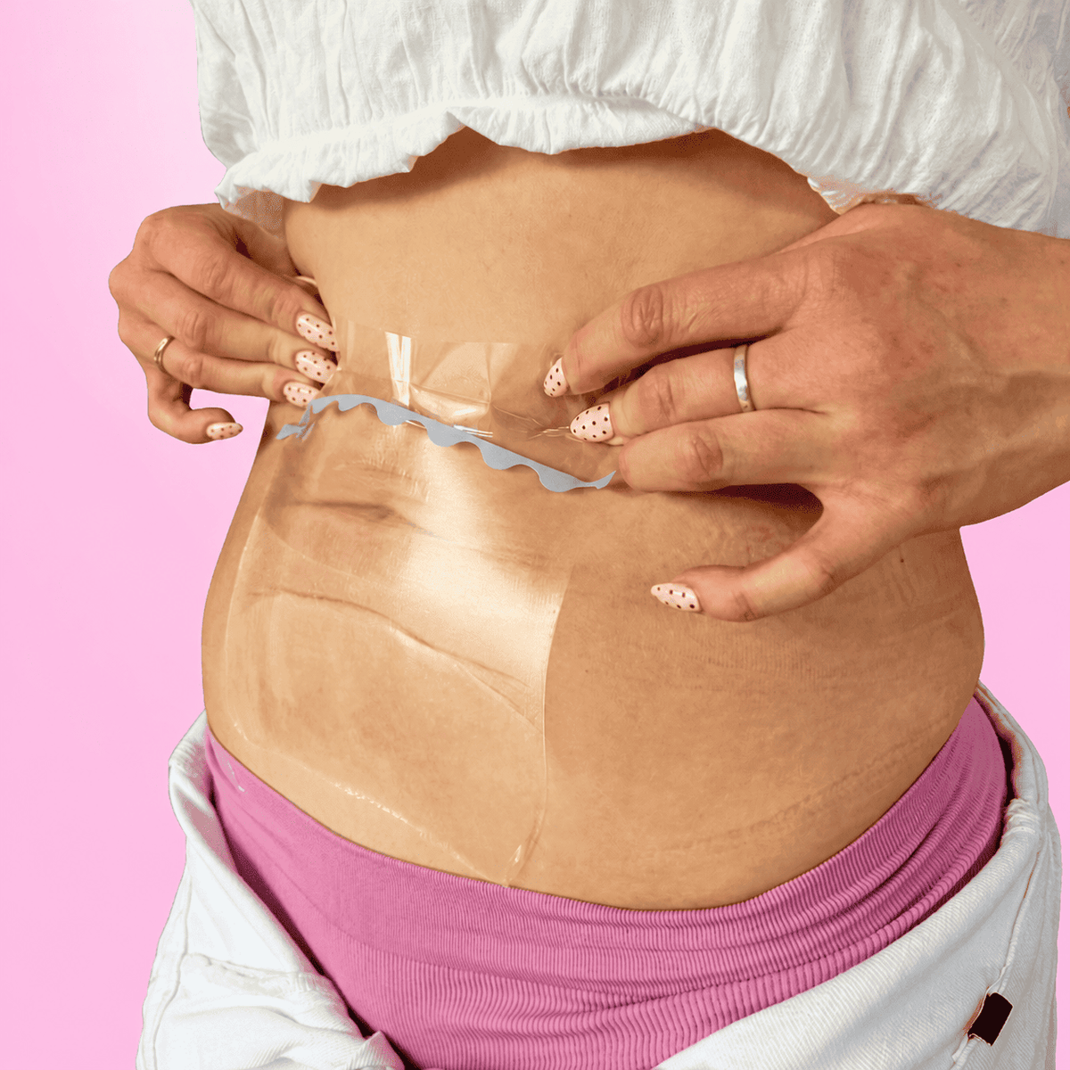 Cinta lifting para el abdomen