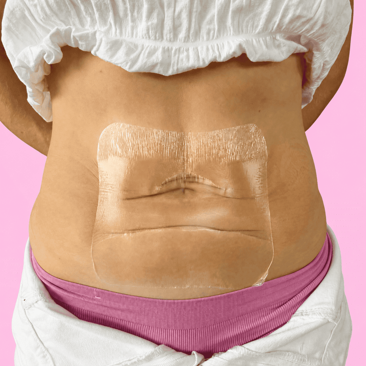 Cinta lifting para el abdomen