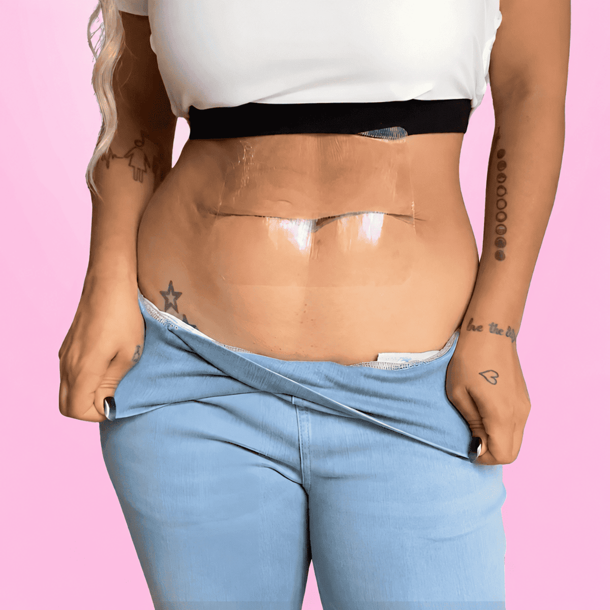 Cinta lifting para el abdomen